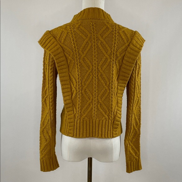 Central Park West Golden Savannah Cardigan, M - Picture 4 of 8